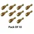 10 Pcs Of Brass NTM Nozzle For HTP Pump